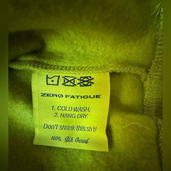 New Zero Fatigue Ice Green Hoodie Sz. 2XL - Picture 11 of 15